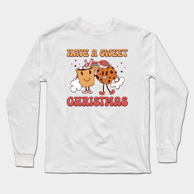 Have a Sweet Christmas Long Sleeve T-Shirt by Nessanya